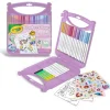 CRAYOLA Arte Y Manualidades*- Juego de rotuladores lavables SuperTips, 65 piezas en colores pastel ㅤ