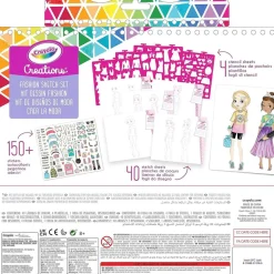 CRAYOLA Arte Y Manualidades*- Kit de dibujo y diseño de moda ㅤ