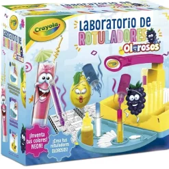 CRAYOLA Arte Y Manualidades*- Laboratorio de rotuladores neón olorosos y creativos ㅤ