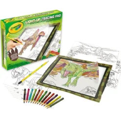 CRAYOLA Arte Y Manualidades*- Pizarra luminosa maxi dinosaurios
