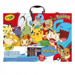 CRAYOLA Arte Y Manualidades*- Pokemon - Maletín de pintura