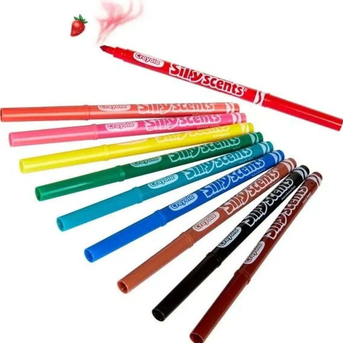 CRAYOLA Arte Y Manualidades*- Rotuladores lavables multicolor, set de 10 unidades ㅤ