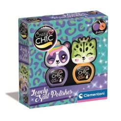 CRAZY CHIC Estilo De Vida*- Pack 2 Esmaltes de Uñas Animales (varios modelos)