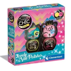 CRAZY CHIC Estilo De Vida*- Pack 2 Esmaltes de Uñas Animales (varios modelos)