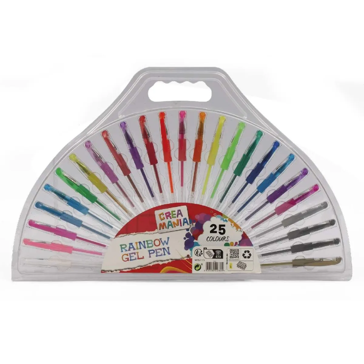 CREAMANIA UNISEX Arte Y Manualidades*Creamania - Bolígrafos de gel arcoíris