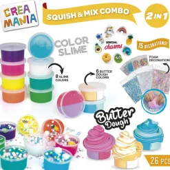 CREAMANIA Arte Y Manualidades*- Combo amasa y mezcla