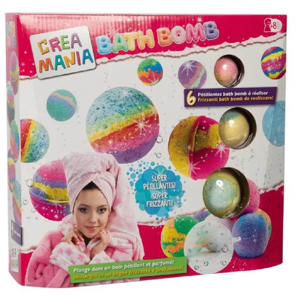 CREAMANIA GIRL Arte Y Manualidades*Creamania - Kit bombas de baño