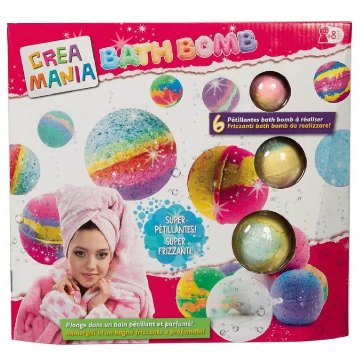 CREAMANIA GIRL Arte Y Manualidades*Creamania - Kit bombas de baño