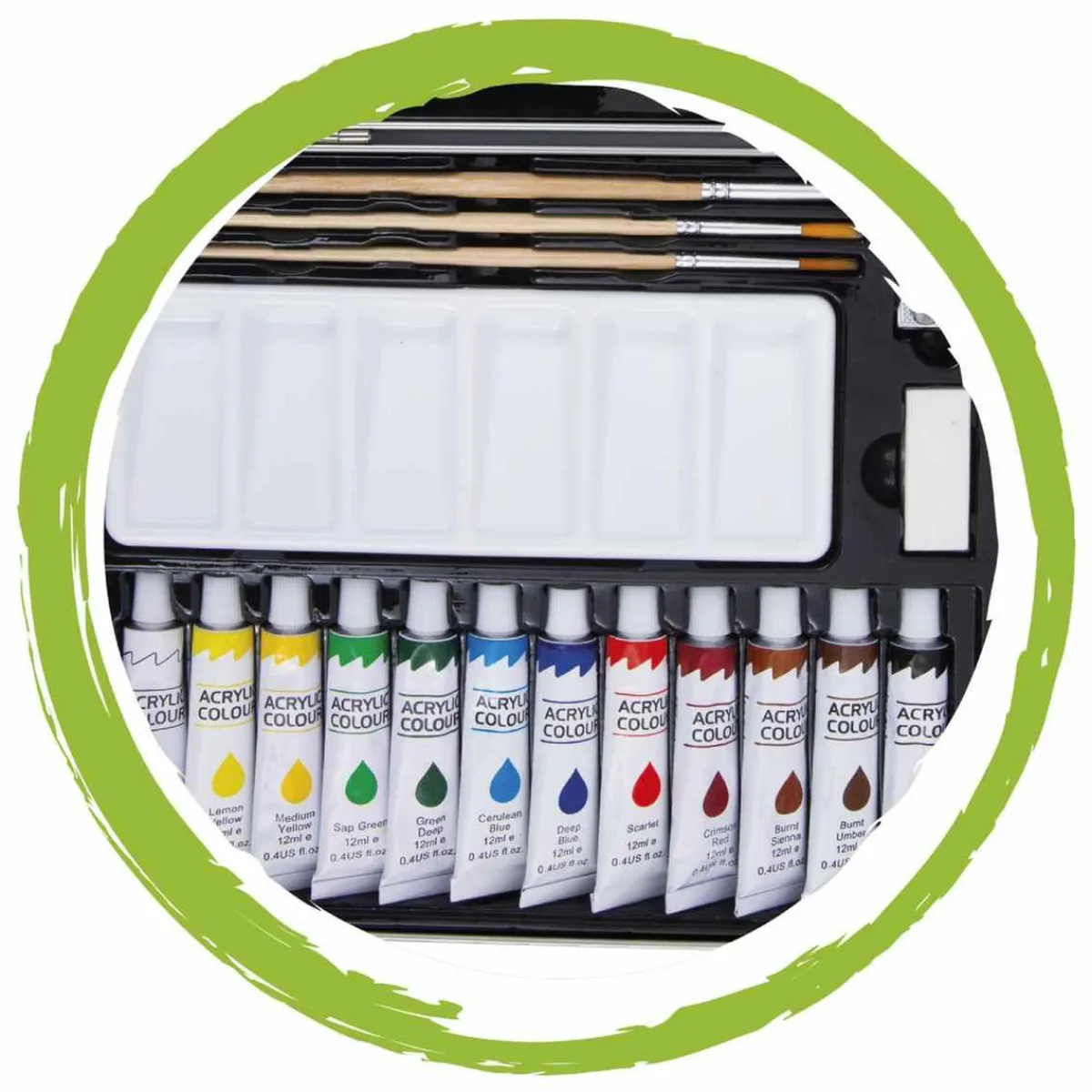 CREAMANIA UNISEX Arte Y Manualidades*Creamania - Maletín metálico con accesorios de pintura