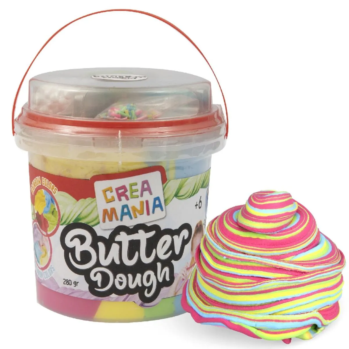 CREAMANIA Steam|Arte Y Manualidades*- Pasta de modelar Butter Dough 280gr (Varios modelos)