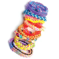 CREAMANIA GIRL Estilo De Vida*Creamania - Pulseras con gomas de colores