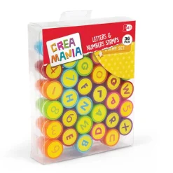 CREAMANIA UNISEX Arte Y Manualidades*Creamania - Set 36 sellos letras y números