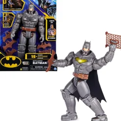 BATMAN Figuras De Acción*DC Cómics - - Figura articulada electrónica 30 cm con accesorios y sonidos ㅤ