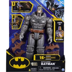 BATMAN Figuras De Acción*DC Cómics - - Figura articulada electrónica 30 cm con accesorios y sonidos ㅤ