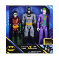 SPIN MASTER Figuras De Acción*DC Cómics - Batman - Pack 3 Figuras Acción 30 cm
