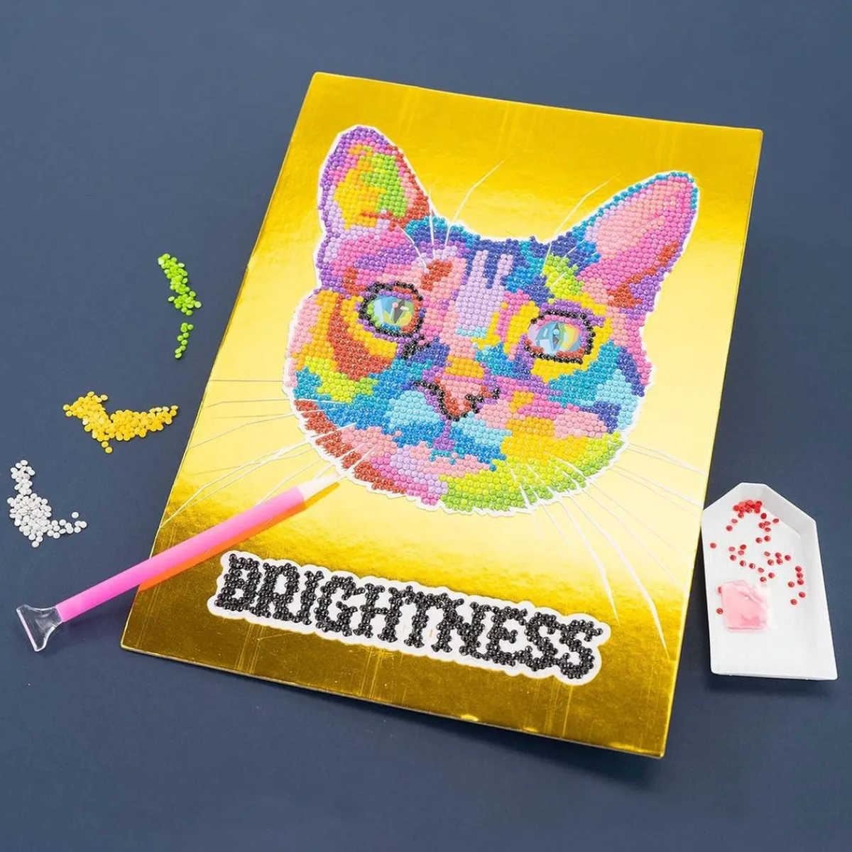 TOYS "R" US Arte Y Manualidades*Diamantiny Level Up - Gato