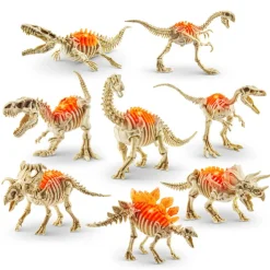 ZURU Figuras De Acción*Dino Fossil Find! - Huevo sorpresa con mini fósil de dinosaurio (Varios modelos) ㅤ