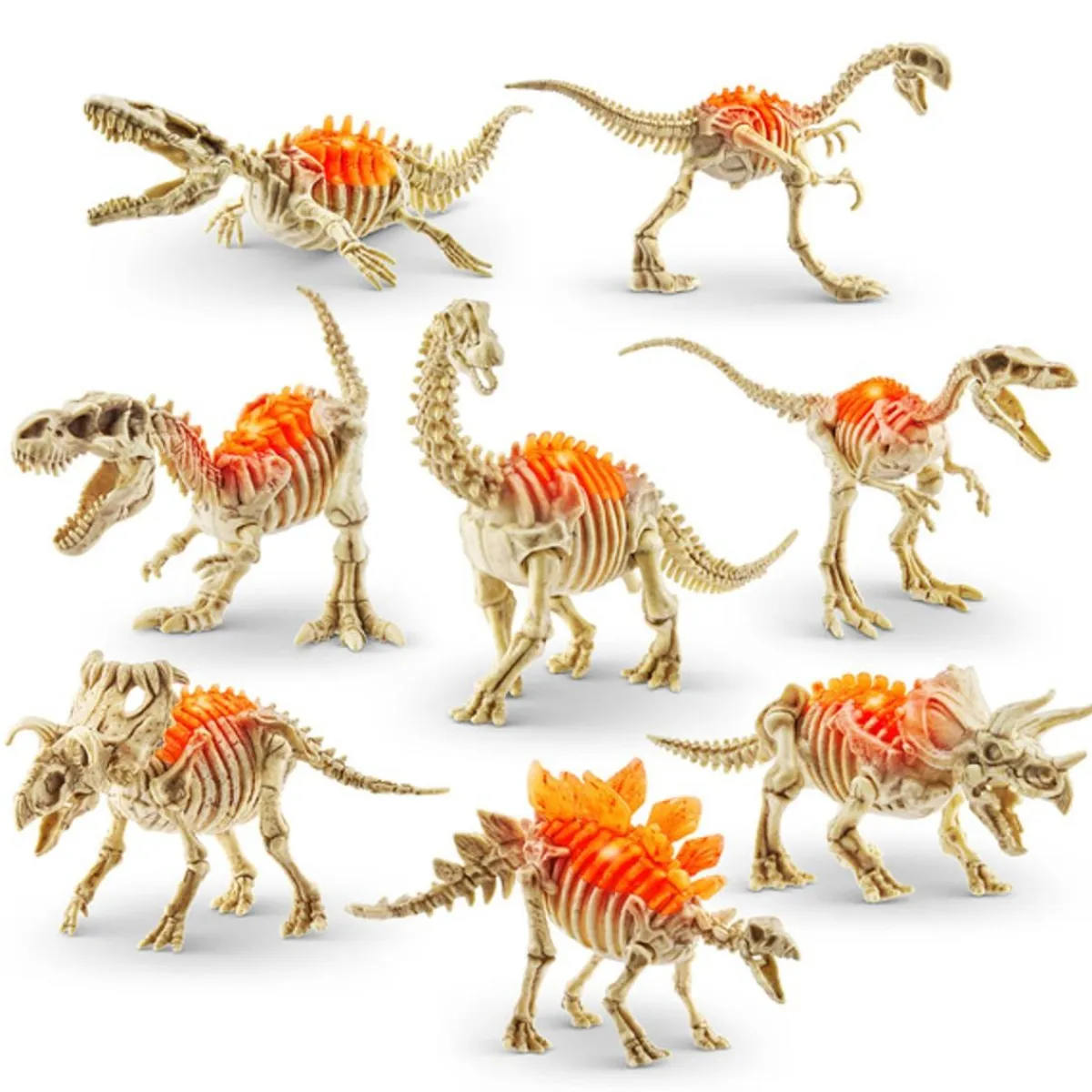 ZURU Figuras De Acción*Dino Fossil Find! - Huevo sorpresa con mini fósil de dinosaurio (Varios modelos) ㅤ