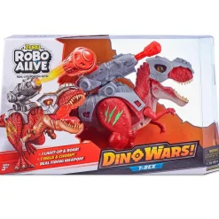 ZURU Figuras De Acción*Dino Wars T-Rex electrónico con movimiento y lanzador ㅤ