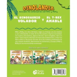 SPIN MASTER Juguetes Educativos Y Libros*Dinolandia - El dinosaurio volador y el T-rex amable