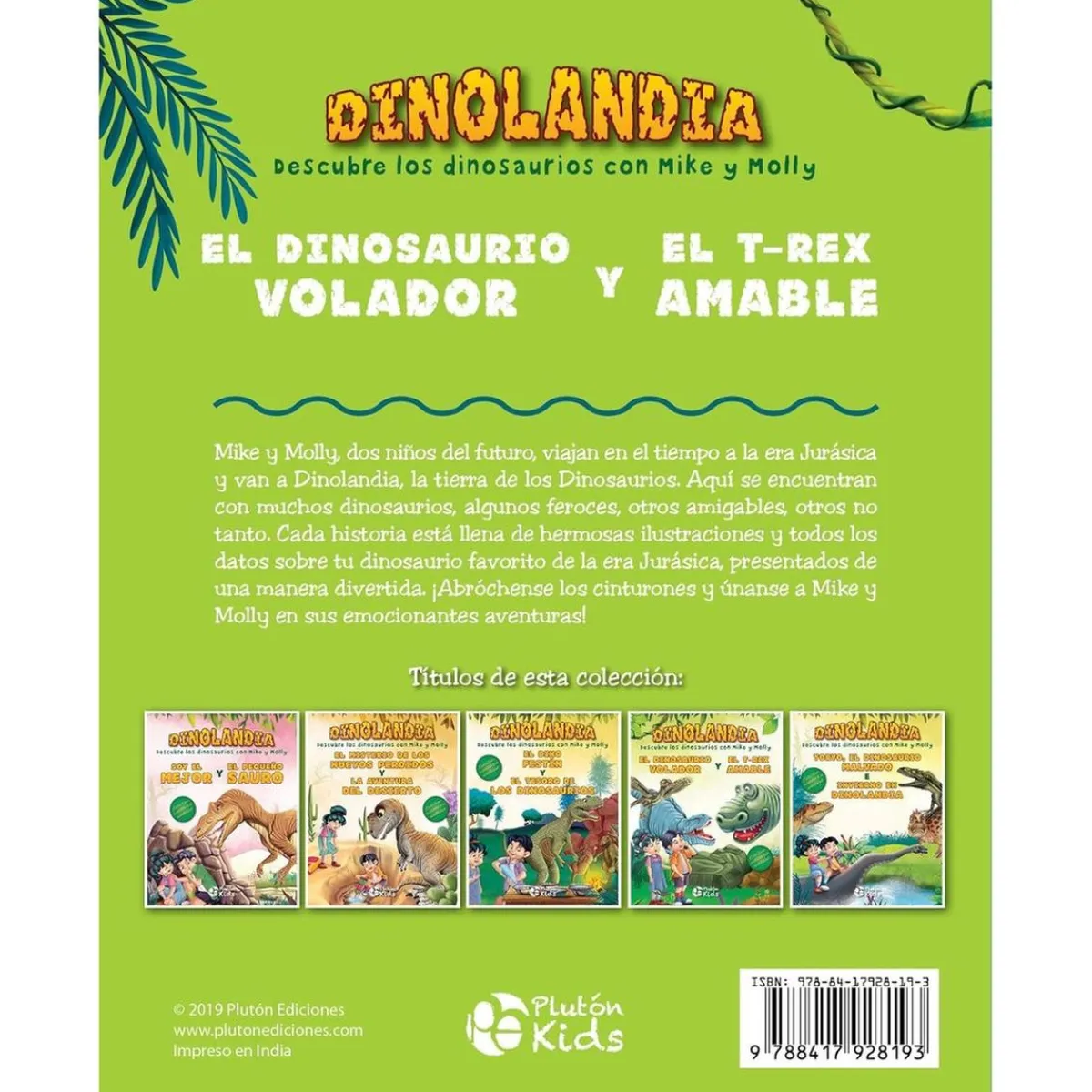 SPIN MASTER Juguetes Educativos Y Libros*Dinolandia - El dinosaurio volador y el T-rex amable