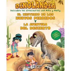 SPIN MASTER Juguetes Educativos Y Libros*Dinolandia - Misterio de los huevos perdidos y la aventura del desierto