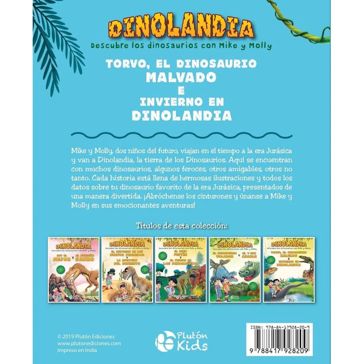 SPIN MASTER Juguetes Educativos Y Libros*Dinolandia - Torvo, el dinosaurio malvado e Invierno en Dinolandia