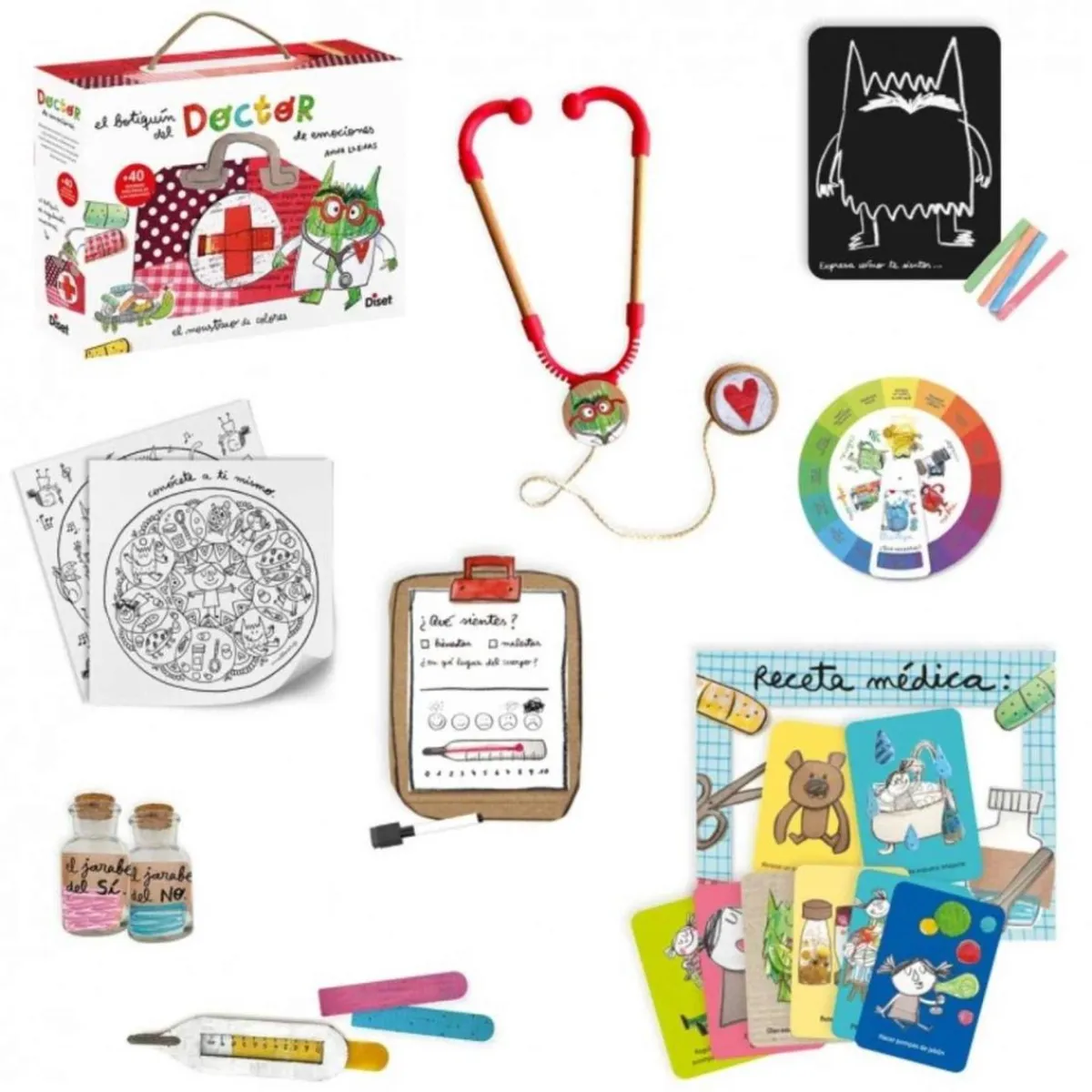 DISET Juguetes Educativos Y Libros|Juegos Y Puzzles*- Doctor de Emociones