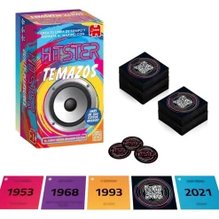 DISET Friki Zone|Juegos Y Puzzles*- Juego de cartas - Hitster Temazos para 2 jugadores ㅤ