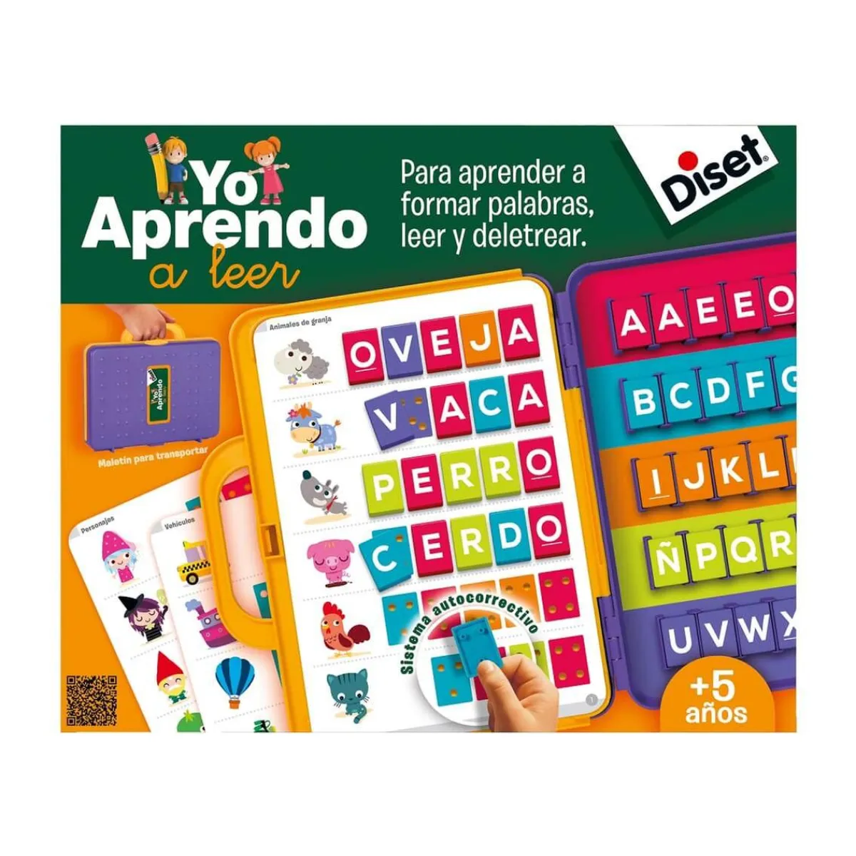 DISET Juguetes Educativos Y Libros|Juegos Y Puzzles*- Yo Aprendo a Leer