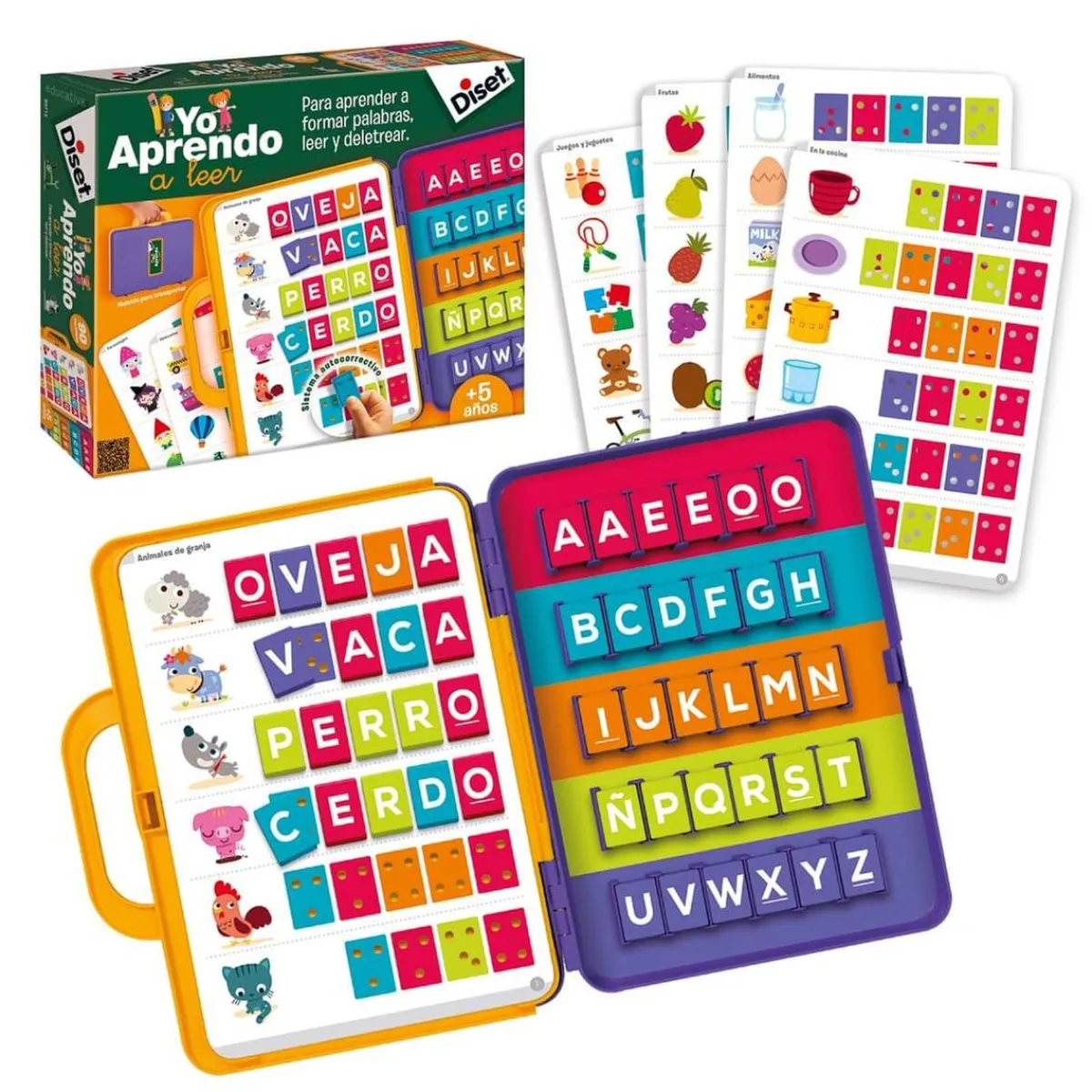 DISET Juguetes Educativos Y Libros|Juegos Y Puzzles*- Yo Aprendo a Leer
