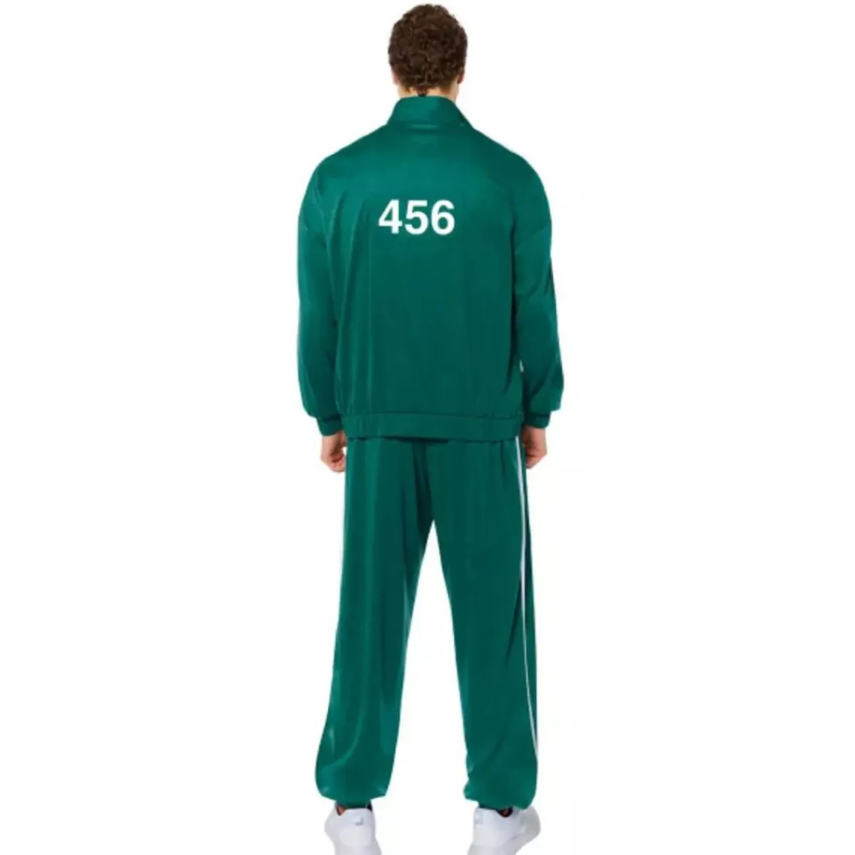 LIRAGRAM Disfraces|Halloween*Disfraz adulto de jugador 456 de "El Juego del Calamar" - Talla L