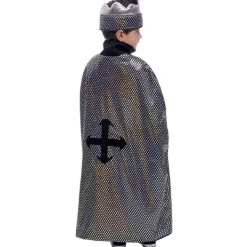 RUBIE'S Disfraces|Halloween*Disfraz Capa y Corona Medieval