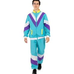 Funidelia Disfraces|Halloween*Disfraz chándal de los Años 80 para adulto M-L