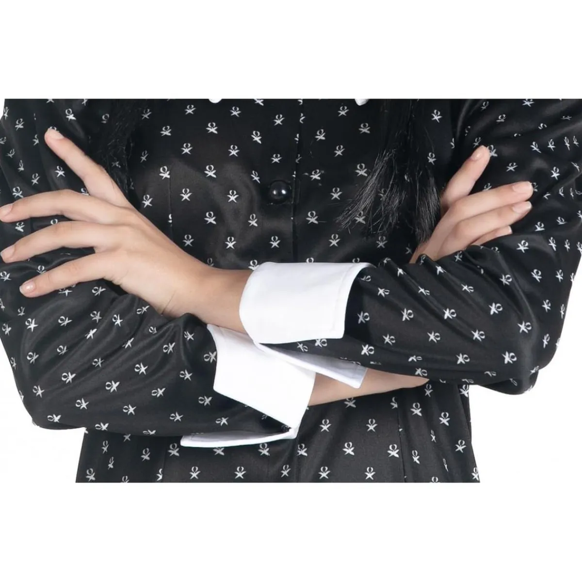 TOYS "R" US Disfraces|Halloween*Disfraz Ciao de color negro y blanco, 140cm ㅤ