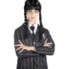 TOYS "R" US Disfraces|Halloween*Disfraz Ciao de miércoles Addams, color negro y gris, 140cm ㅤ