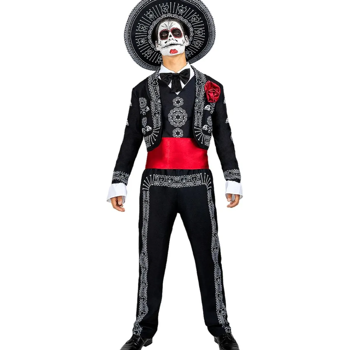 Funidelia Disfraces|Halloween*Disfraz Día de los Muertos hombre XXL