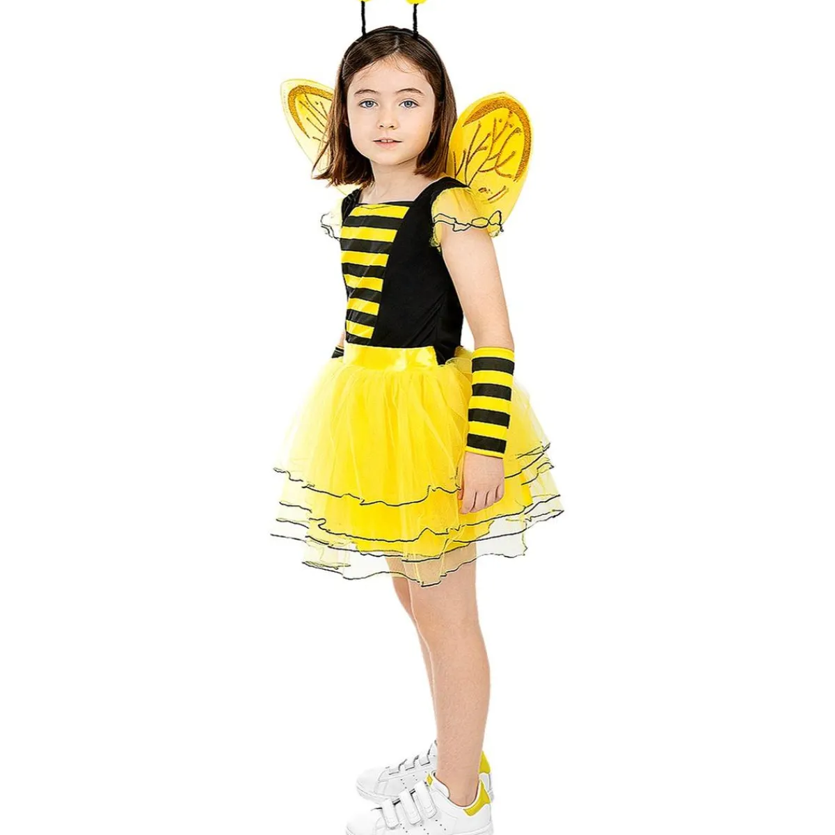 Funidelia Halloween|Disfraces*Disfraz de abeja para niña 7-9 años