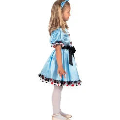 Funidelia Disfraces|Halloween*Disfraz de Alicia Deluxe para niña 7-9 años