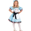Funidelia Disfraces|Halloween*Disfraz de Alicia Deluxe para niña 5-6 años