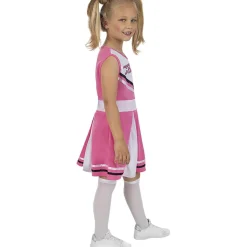 Funidelia Disfraces|Halloween*Disfraz de animadora rosa niña 7-9 años