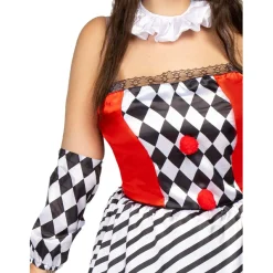 Funidelia Disfraces|Halloween*Disfraz de Arlequín para mujer XXL