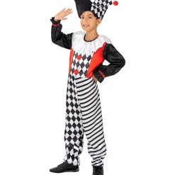 Funidelia Disfraces|Halloween*Disfraz de arlequín para niño 5-6 años