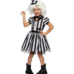 Funidelia Disfraces|Halloween*Disfraz de Beetlejuice niña 10-12 años