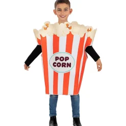 Funidelia Disfraces|Halloween*Disfraz de bolsa de palomitas para niños 3-6 años