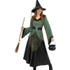 Funidelia Disfraces|Halloween*Disfraz de bruja deluxe mujer XL