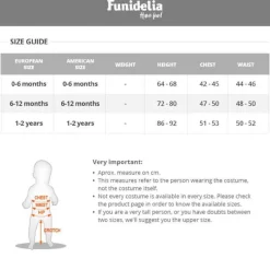 Funidelia Disfraces|Halloween*Disfraz de Calabaza para Bebé (81-92 cm)