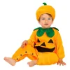 Funidelia Disfraces|Halloween*Disfraz de Calabaza para Bebé (50-68 cm)