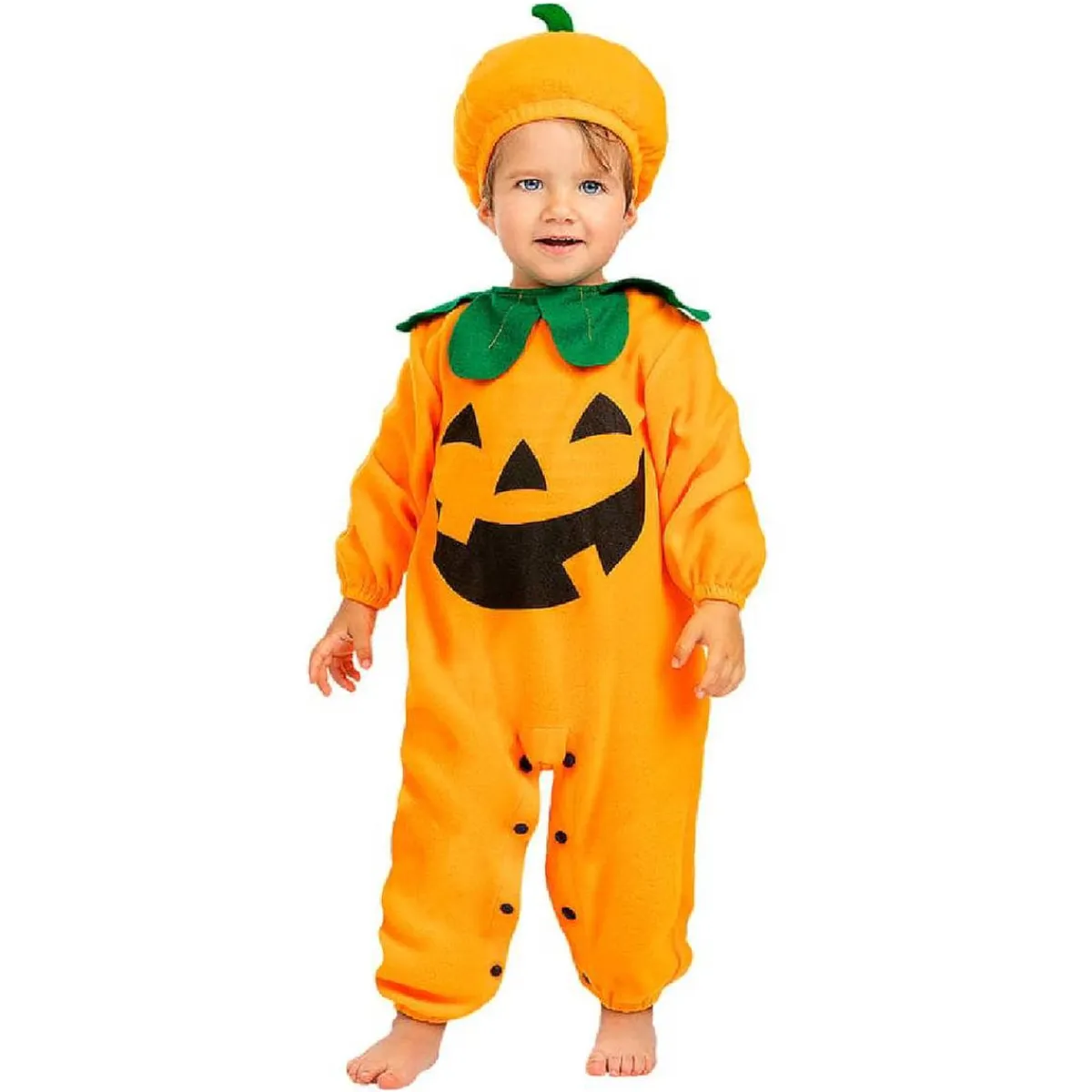 Funidelia Disfraces|Halloween*Disfraz de Calabaza para Bebé (50-68 cm)
