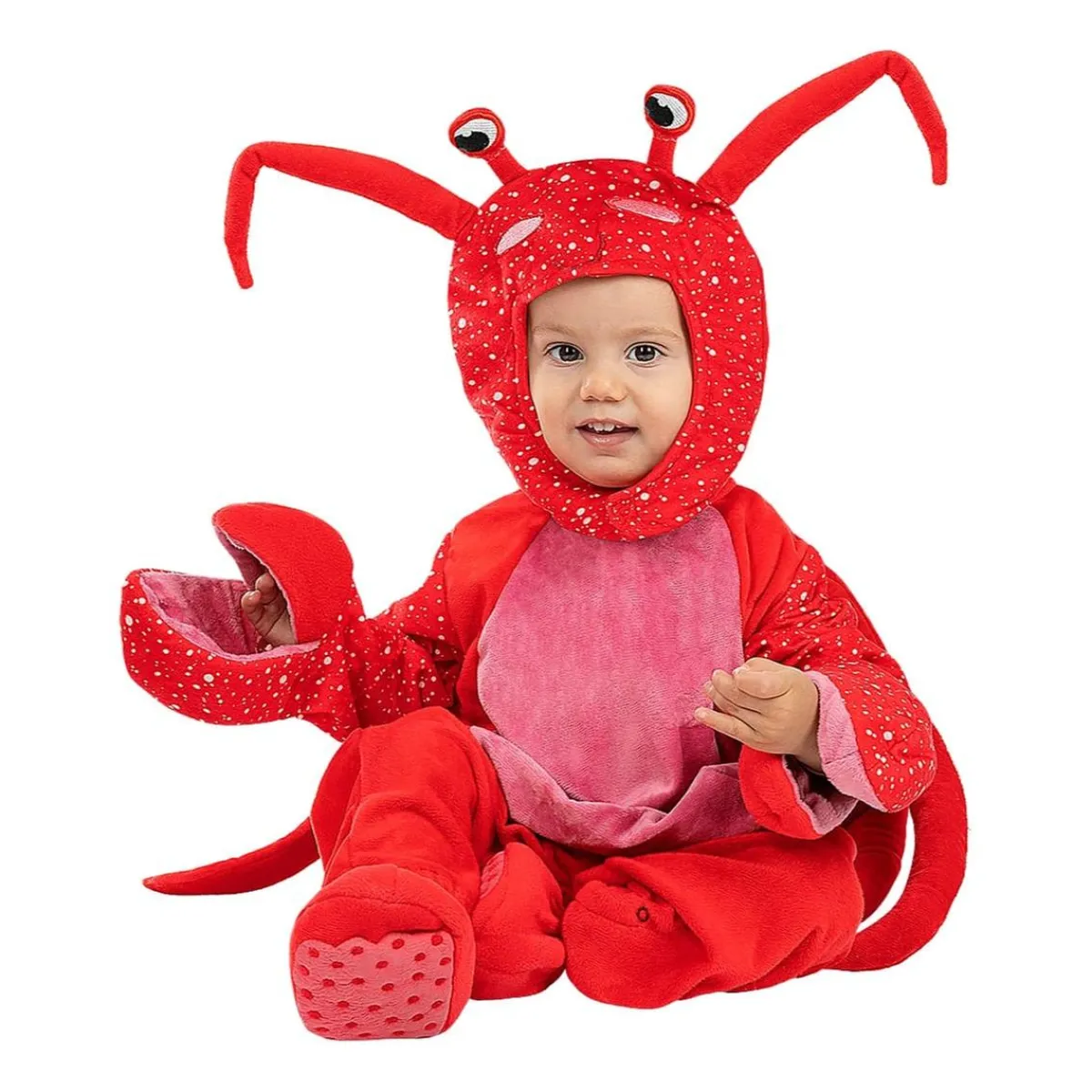 Funidelia Halloween|Disfraces*Disfraz de cangrejo bebé 0-6 meses